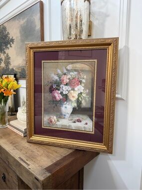 Jack Terry Beautiful Floral Still Life Painting